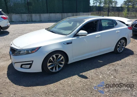 2014 Kia Optima Sx Turbo z USA, uszkodzony, nr VIN 5XXGR4A62EG283618